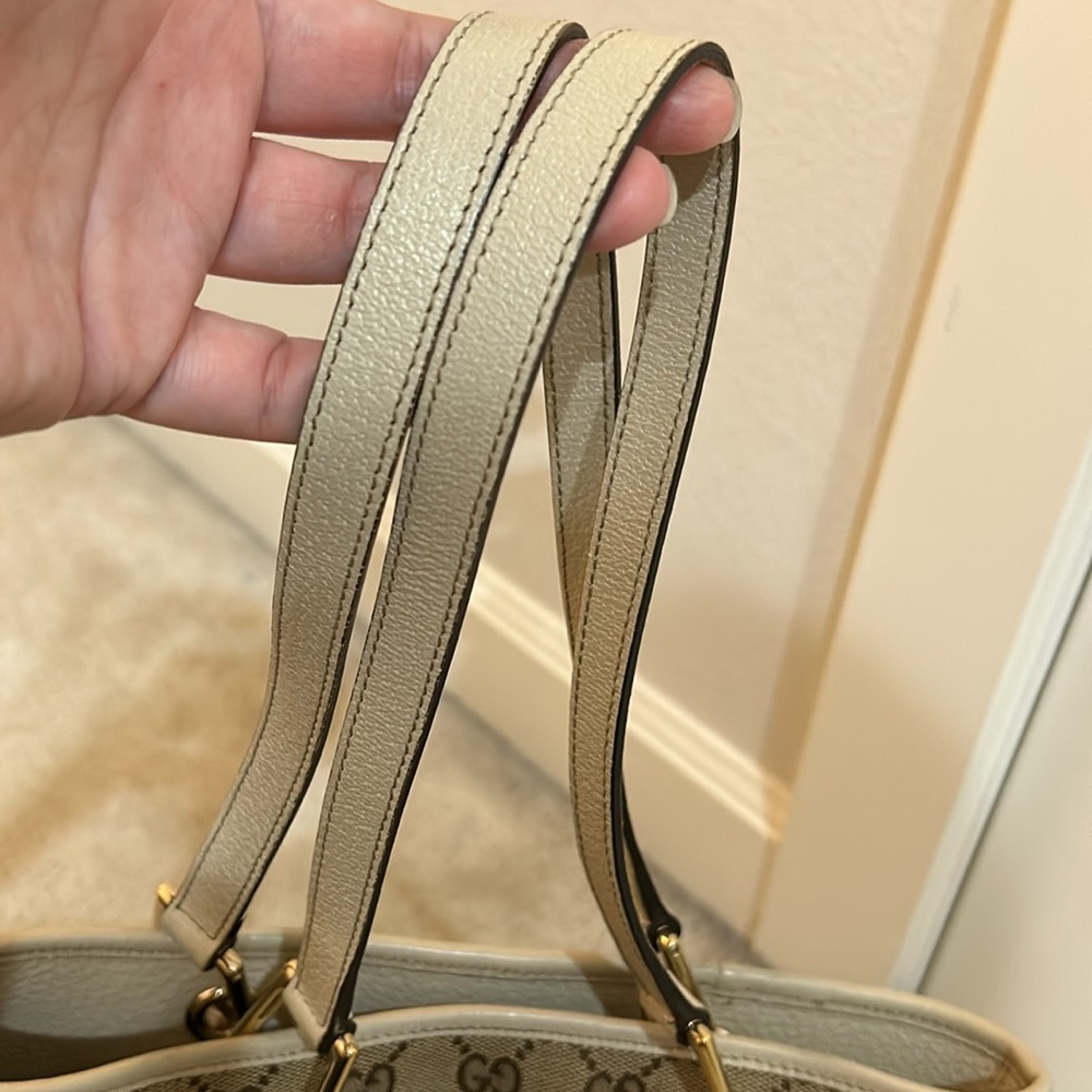 GUCCI GG Monogram Small Eclipse Tote (Oyster/Cream Color) - Great Condition - Picture 13 of 13